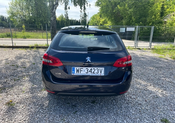 Peugeot 308 cena 45900 przebieg: 110000, rok produkcji 2020 z Warszawa małe 326